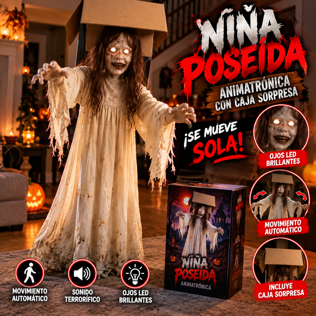 👻 HauntDrone™ – Fantasma Volador Control Remoto para Halloween ¡ESTE FANTASMA SÍ TE PERSIGUE! 😱👻
